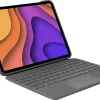 Logitech - Folio Touch Keyboard Case with Trackpad for iPad Air 11-inch - Graphite