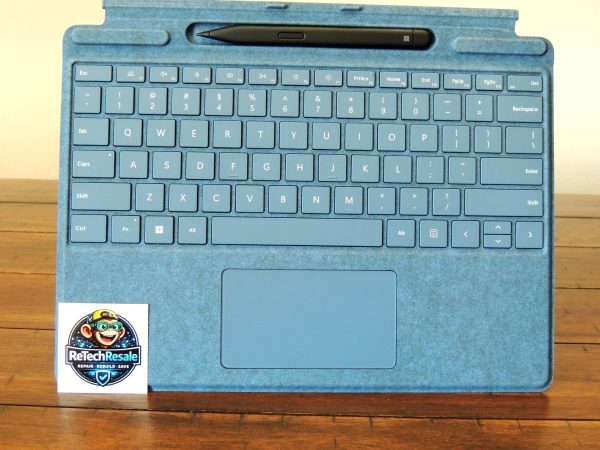 Microsoft - Surface Slim Pen (2nd Edition) and Pro Keyboard for Pro 13" (11th Edition), Pro 9, and Pro 8 - Sapphire