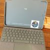 Logitech - Folio Touch Keyboard Case with Trackpad for iPad Air 11-inch - Graphite