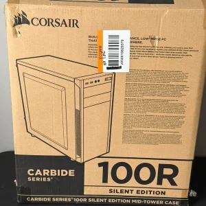 s-l1600 (18) Corsair Carbide Series 100R Silent Edition ATX mid-tower PC case (Model CC-90110